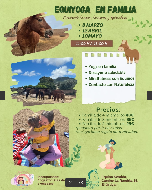 Equiyoga en familia